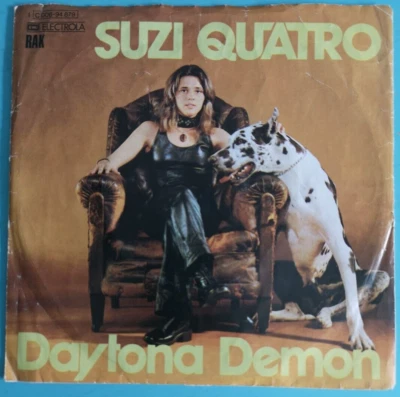 SUZI QUATRO – German 1973 PicSleeve 7": Daytona Demon/Roman Fingers. 1C006-94879 Foto 1 de 4