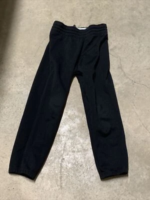 Calça de Moletom Vintage Infantil BIKE Preta Tamanho XS Rara - Imagem 1 de 4