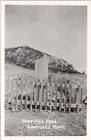 Landusky Montana Wild West Boot Hill Graveyard Photo Post Card 1940s