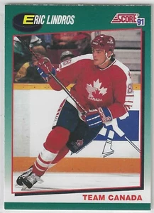 1991-92 Score Traded #88T Eric Lindros Philadelphia Flyers HOF Generals - Bild 1 von 1