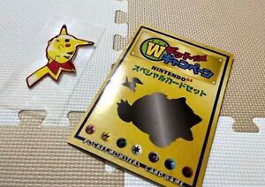 Pokemon Nintendo 64 Special Card Hungry Snorlax Cool Porygon + Pikachu Sticker