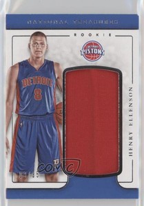 2016 Panini National Treasures Jumbo Materials /35 Henry Ellenson #7 Rookie RC