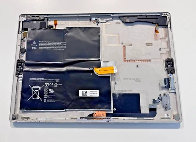 Scocca Posteriore Microsoft Surface Pro 3 1631 colore Argento + accessori - Immagine 1 di 4