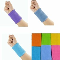 2XPair of Cheer Up Goth Sweatband Football Gym Sports Cheer Squad Wristband