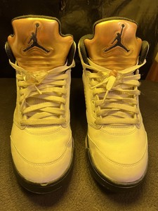 retro 5 gold