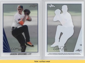 2016 Leaf Clear Retro Acetate Blue /25 Jay Groome (Jason On Card) #13
