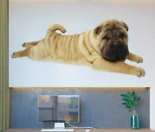 Shar Pei Wall Decal, Shar Pei Wall Sticker, Dog Sticker, Dog Decal, Shar Pei Dog