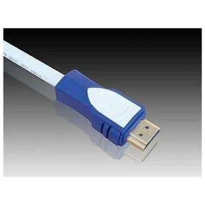 Certified HDMI Cable 3 ft. Gold Plated Audio Video White - New - Picture 1 of 1