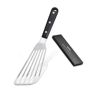 12.2inch Stainless Steel Fish Spatula Slotted Thin Metal Spatula for... - Picture 1 of 7