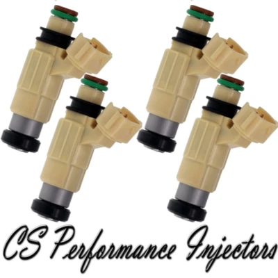 4x Inyectores de combustible OEM para Mitsubishi Eclipse 2001-2005 2,4 L 2,4 2002 2003 2004 Foto 1 de 4