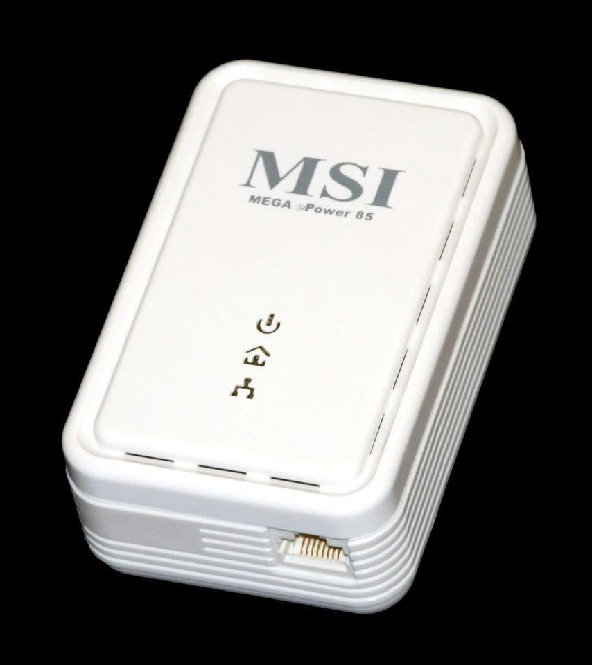 MSI Mega ePower 85 Version II Powerline PowerLan Adapter dlan - Bild 1 von 1