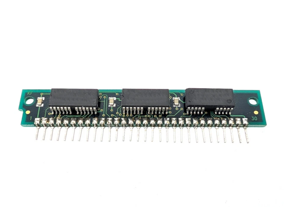 Oki Msc2331A-80Ks3 256Kb 30-Pin Sipp Memory Fpm Ram 256Kx9 3 Chip Parity 80Ns - Image 1 of 1