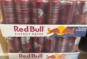Red Bull Peach Nectarine Energy Drink, 8.4 Fl Oz, 48 Cans Discontinued BB 10/25 - Picture 1 of 2