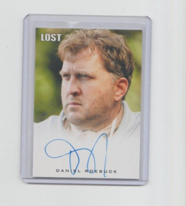 Lost TV Show Rittenhouse Autograph Trading Card Daniel Roebuck Dr Leslie (A)