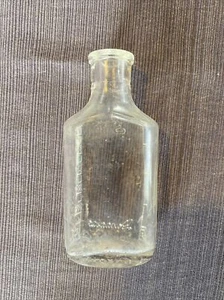 Vintage Duraglas Owens 3ii Glass Medicine Fragrance 4" Bottle - Picture 1 of 7