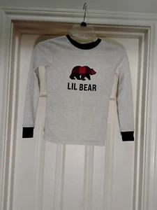 Dearfoams Lil Bear Snug Fit Long Sleeve Shirt Size 10 (SHIRT ONLY) - Picture 1 of 2