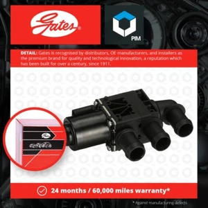 Coolant Control Valve fits BMW 530D 3.0D 09 to 20 Gates 64119147347 64119890553 - Picture 1 of 5
