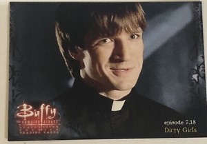 Buffy The Vampire Slayer Trading Card #55 Nathan Fillion
