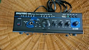 Pyle PTAU45 2 Channel Power Amplifier 2×120 Watt USB/CD - Picture 1 of 8