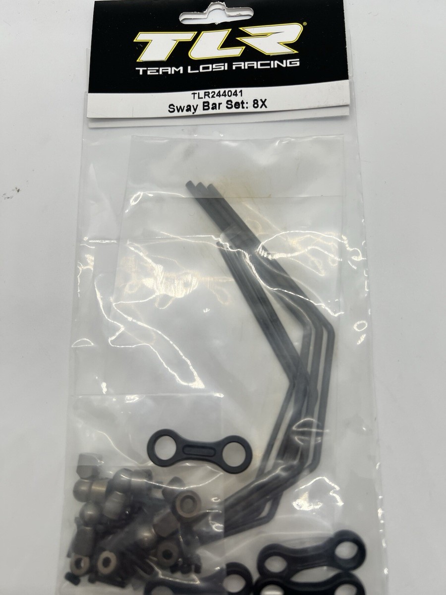 Sway Bars Von Team Losi Racing – F 2.2/2.4, R 2.6/2.8 Für 8X Modelle