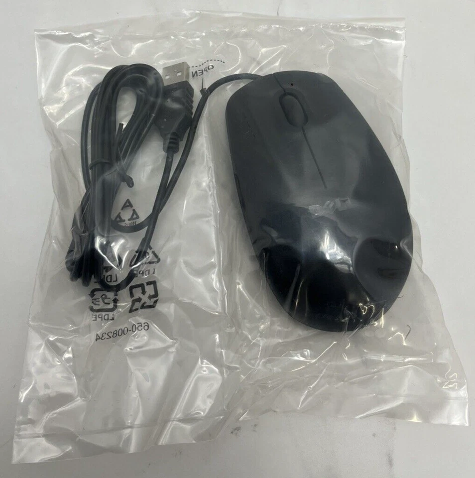 Dell 09RRC7 MS111-L Optical Mouse Black Wired USB-Brand New-Ref:A22 - Image 1 of 4