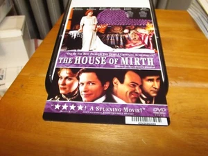 THE HOUSE OF MIRTH DISPLAY BACKER CARD (not a dvd) 5.5" X 8" NO MOVIE - Picture 1 of 1