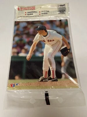 1989 Boston Red Sox Boggs Burks Clemens Greenwell Glossy Pictures (4) 8 x 10 - Image 1 of 4