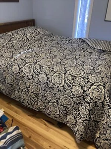Rose Tree King Comforter Reversible Cottagecore Country - Picture 1 of 12