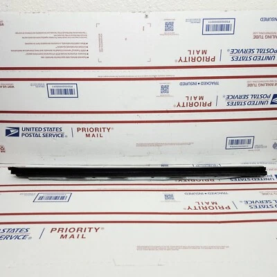 ✅95-00 Lexus LS400 puerta trasera derecha exterior tira climática cinturón ventana moldura OEM Foto 1 de 4