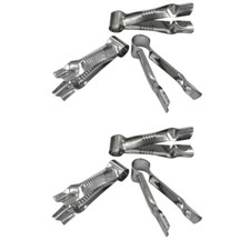 6 pz clip pinzette fondenti acciaio inox strumento decorazione torta