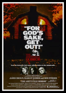 The Amityville Horror Movie Poster Print & Unframed Canvas Prints - Picture 1 of 6