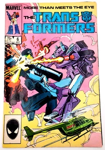 TRANSFORMERS #6 (1985) / FN+ / JOSIE BELLER 1ST APP MARVEL COMICS - Picture 1 of 2