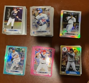 2022 Topps Chrome Baseball Singles Including Variations & Inserts **You Pick**