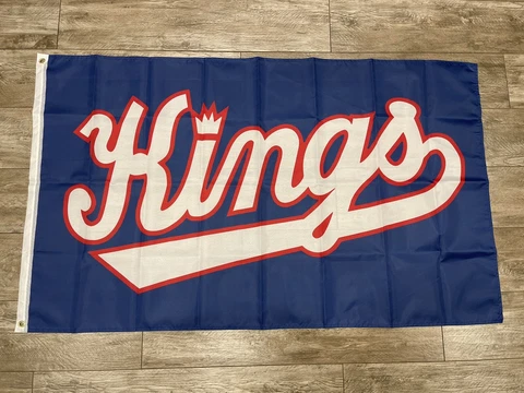 Sacramento Kings 3x5 ft Flag Banner reto playoffs light the beam sac 2023 Cover