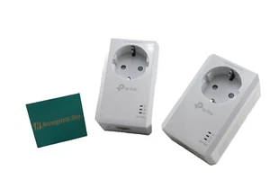 TP-Link Powerline AV1000 Starter Kit - 2 Stück, Weiß TL-PA7017P KIT Neu - Afbeelding 1 van 5