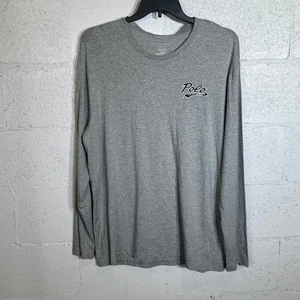 Polo Ralph Lauren Men's Polo Script Waffle Crewneck Pajama Shirt Gray large  - Picture 1 of 5