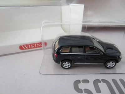 WIKING 060 VOLKSWAGEN TOUAREG I SUV en modelo AZUL es PLÁSTICO - HO o escala 1:87 Foto 1 de 3