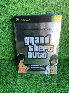 Grand Theft Auto Double Pack 3 + Vice City -Xbox Original PAL (GTA3 Map Missing) - Picture 1 of 9