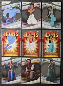2025 Topps Chrome Disney * ALADDIN 9-CARD SET LOT * qty available - Picture 1 of 1