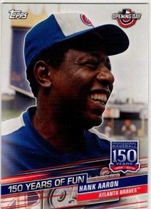 2019 Topps Baseball Hank Aaron No. YOF-6 Atlanta Braves - Bild 1 von 2