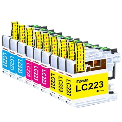 Patronen Kompatibel für BROTHER LC-223 XL DCP-J4120DW MFC-J480DW J4620DW J5320DW - Bild 1 von 4