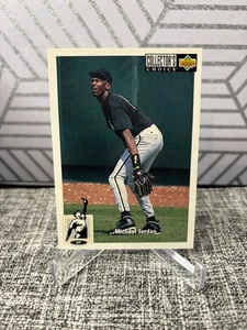 MICHAEL JORDAN 1993-94 Collector's Choice Baseball Basketball Bulls White Sox - Picture 1 of 2