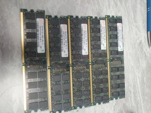 1 HYNIX 4GB 2Rx4 PC2-5300P-555-12 1gb stick free ship - Picture 1 of 3