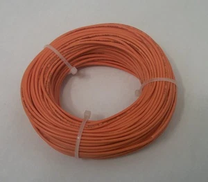 22 AWG Filo di aggancio in rame stagnato, 100 piedi Arancione UL1007 - Foto 1 di 1