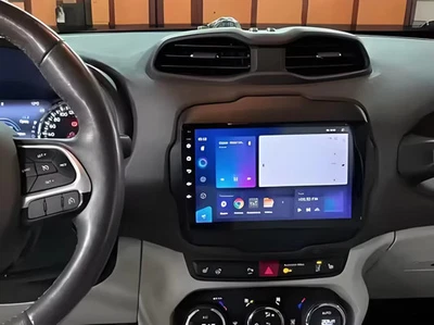 RADIO 2 DIN PER JEEP RENEGADE 2GB 32 GB NAVIGATORE GPS BLUETOOTH ANDROID WI-FI  - Immagine 1 di 4