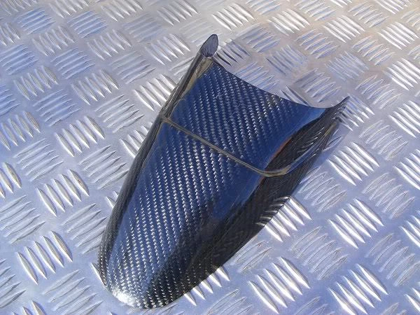 Extensor guardabarros delantero extensión protector de barro delantero de fibra de carbono Kawasaki ZZR600 ZZR 600 Foto 1 de 1