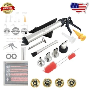 Versatile Jerky Gun with Adjustable Nozzles and Portable Design for Enthusiasts - Picture 1 of 9