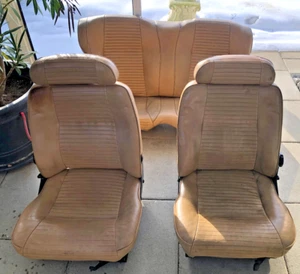 Alfa Romeo GT Bertone seats complete including seat rails - Picture 1 of 17