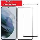For Samsung Galaxy S21 FE Tempered Glass Screen Protector Full Coverage