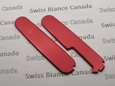 Swiss Bianco Red Alox Scales for Victorinox 91mm Swiss Army Knife